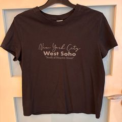 Bershka Black T-shirt