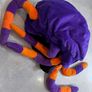 Purple and orange spider fancy dress costume Image 2