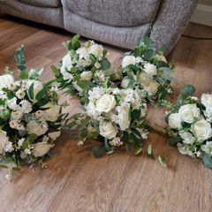 Complete wedding flowers set