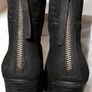 Nine West "Hippy Chic" Black Ankle Boots - UK Size 5 Image 3