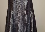 Per Una Dressy Gun Metal Silver Skirt Size 14r