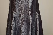Per Una Dressy Gun Metal Silver Skirt Size 14r