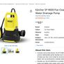 Karcher SP9000 Flat Clear Water Pump Image 3