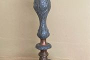 Brass &amp; Pewter Candle Holder