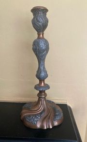 Brass & Pewter Candle Holder