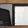 Wenger genuine leather A4 bi-folio with pen Image 2