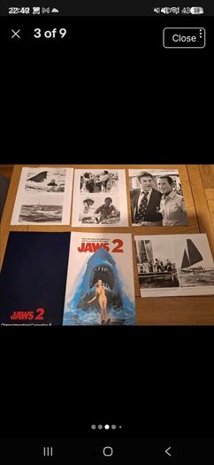 JAWS 2 - Press Kit With Photos - 1978.