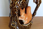 Vintage Sylvac Vase/JUG with Squirrel.