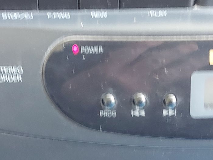 Philips AZ8349 Boombox Stereo Radio Twin Tape Decks CD Player Ghetto Blaster, in very good condition