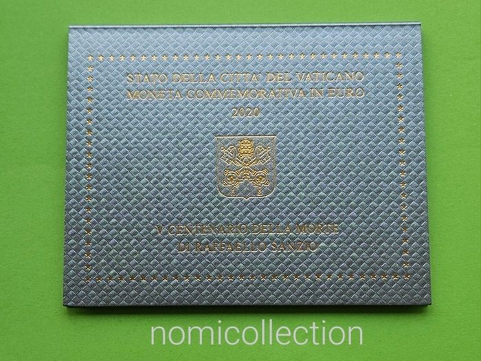 Vatican City 2020 year Brilliant Uncirculated Commemorative 2 Euro coin.