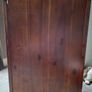 Entryway Solid Console Table with 2 drawers and Wall mirror - teak Image 10