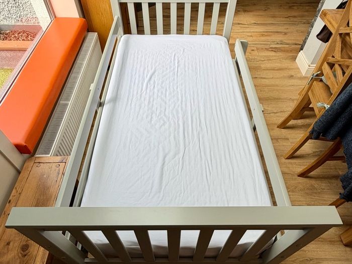 Single Bed with Mattress & Protector