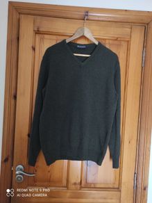 100% lambswool mens sweater
