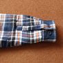 Check quilted jacket. Image 10