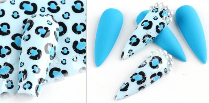 Nail Art Transfer Foil Sliders Wraps