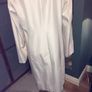 Pepper Corn Zip Up Cream Coat - Fully lined - Size M Image 4