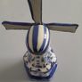 Dutch - Delft - Blue and White -  Windmill Image 5