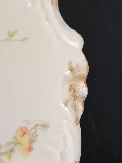 Antique C1890' D&C Limoges Pedestal Bowl