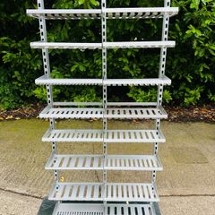 Modular Shop Display Stand Adjustable Shelves Multiple Uses