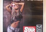 Christina Aguilera Irish Stripped Live Tour 2003 A2 Size Poster