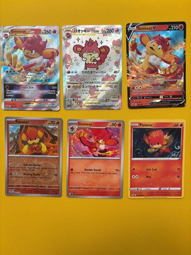 Pokemon TCG Simisear Set