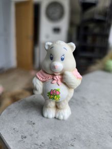Grams (1) TLC Granny Grannie Carebear Mini Figure 1983-1984 Kenner A.G.C.