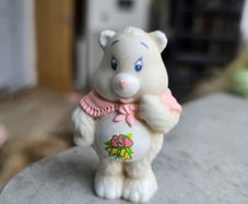 Grams (1) TLC Granny Grannie Carebear Mini Figure 1983-1984 Kenner A.G.C.