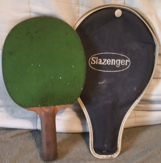 vintage collectable table tennis bat