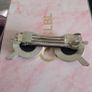 Stylish sunglasses design hair clip in silver tone with black lenses. Fun and eye-catching accessory, perfect for everyday wear. Never used Image 3