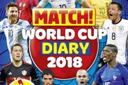 Match! World Cup Diary 2018 - Collectable / Memorabilia