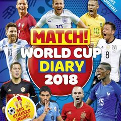 Match! World Cup Diary 2018 - Collectable / Memorabilia