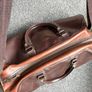 Fred Perry Contrast Barrel Bag / Holdall Brown Image 5