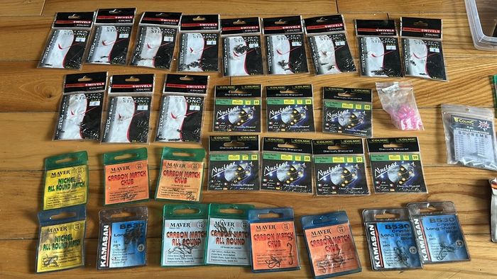 Professional Fishing Tackle Bundle - Colmic, Maver, Kamasan - Huge Job Lot