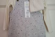 Girls Dress &amp; T-Shirt Set 12-18mths