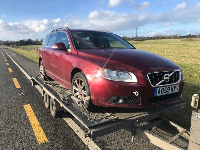 Volvo v70, braking