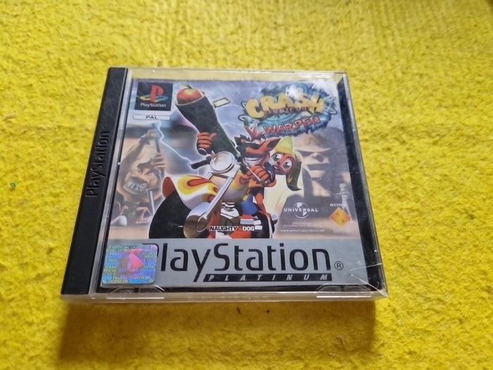 Crash Bandicoot 3 Warped PlayStation1 ps1 PlayStation2 ps2 games Original