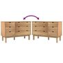 Drawer Cabinet 111x43x73.5cm Image 8