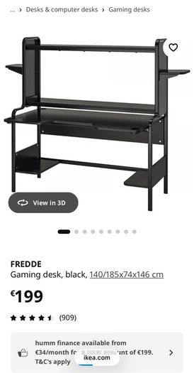 ikea gaming desk