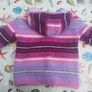 Fleece lined 100% wool Nepalese Hoody, age 6-7 yrs Image 3