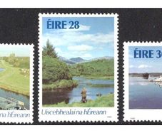 1986 Ireland Irish Waterways Commemorative Stamps Mint Never Hinged (MNH)