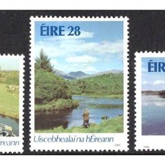 1986 Ireland Irish Waterways Commemorative Stamps Mint Never Hinged (MNH)