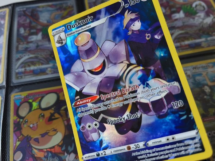 Dusknoir ! Illustration Rare ! from Brilliant Stars Set ! 2022 ! Pokemon Card !