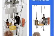 Brand New Bamodi hanging shower shelf, storage I Chrome-plated