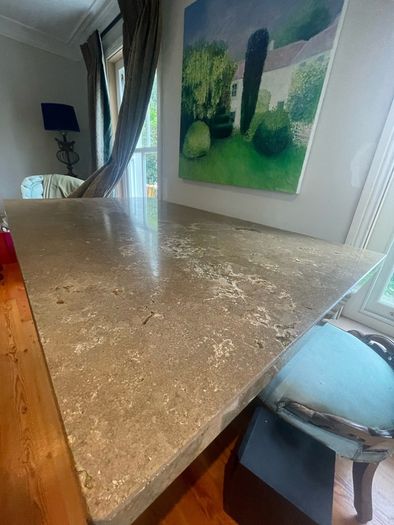 Golden Marble Table