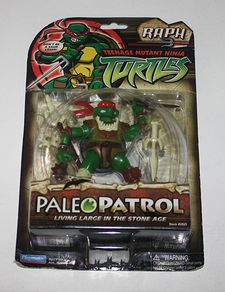 Teenage Mutant Ninja Turtles Paleo Patrol Raph Action Figure