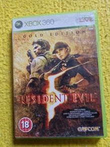 Resident Evil 5 Gold Edition Xbox360 Games Original