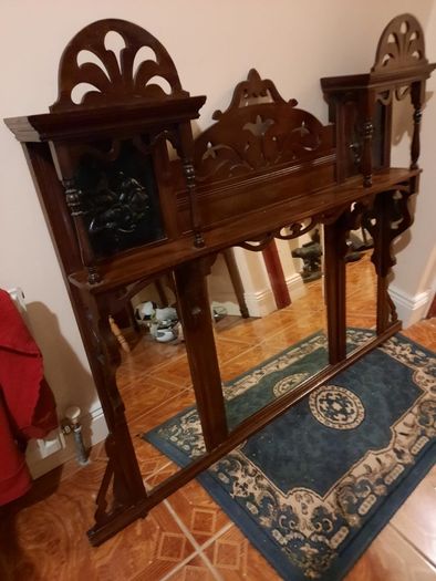 antique overmantel