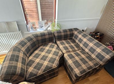 Couch and coffee table set