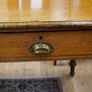Antique Solid Oak Desk Image 4