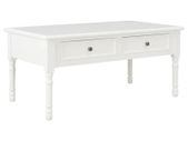 Coffee Table White 100x55x45 cm Wood